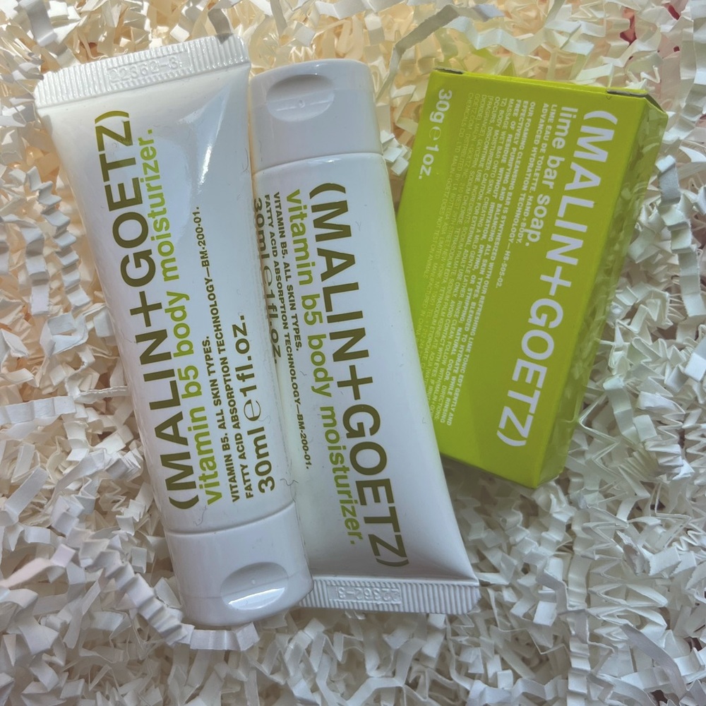 Malin+Goetz - 3 Piece travel size Kit (NIB)